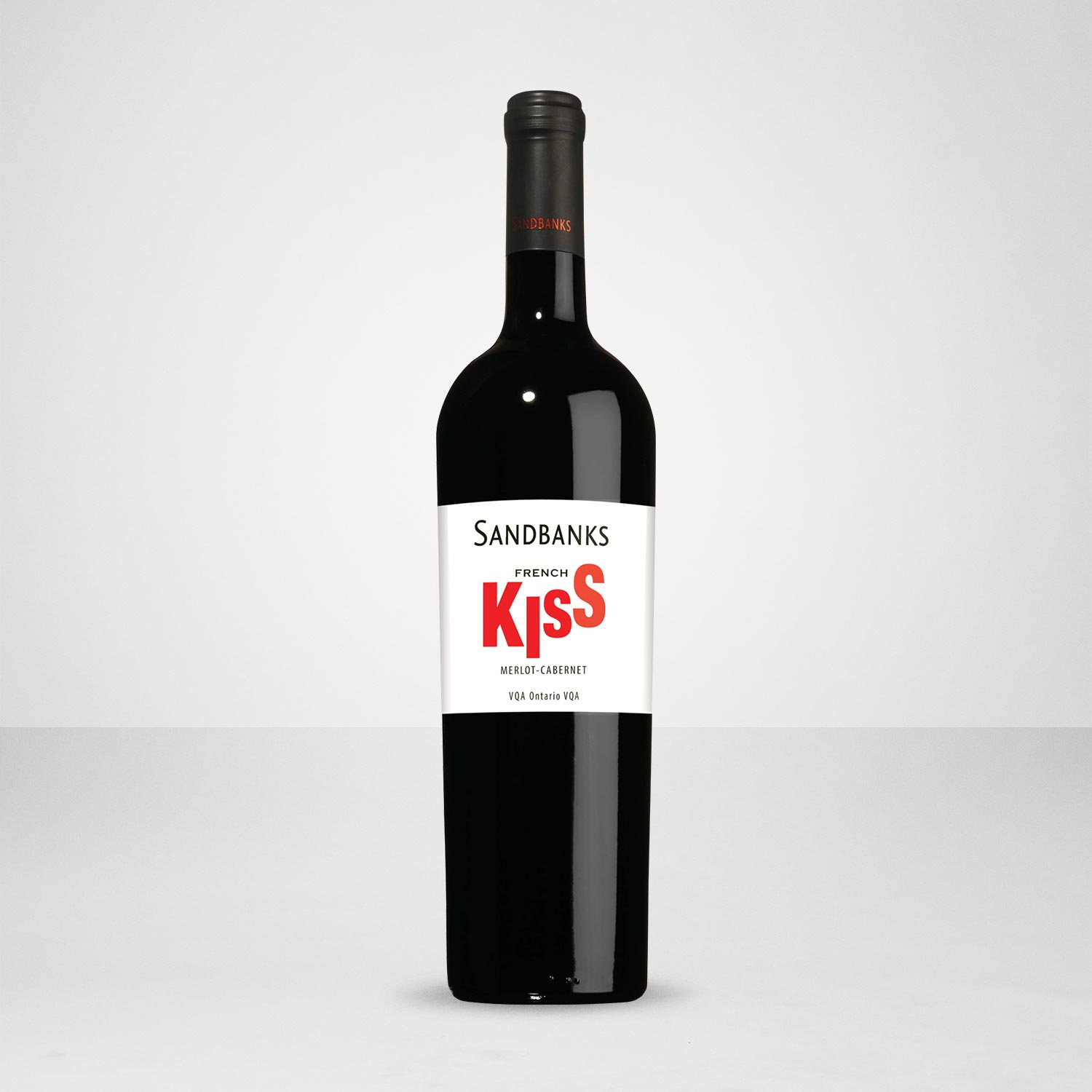 an image of Sandbanks Reserve French Kiss Merlot Cabernet VQA